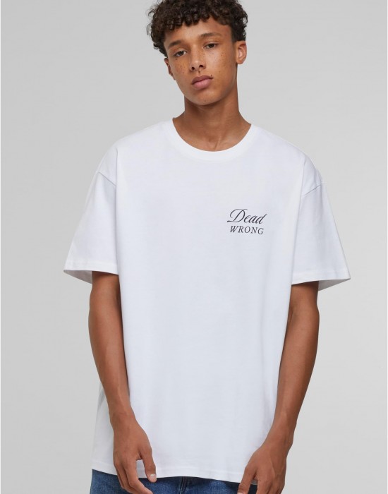 Тениска Dangerous Grounds Oversize Tee white XXL Тениска Dangerous Grounds Oversize Tee white XXL