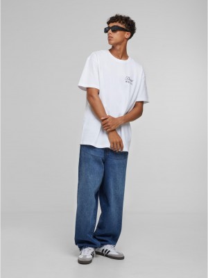 Тениска Dangerous Grounds Oversize Tee white XXL