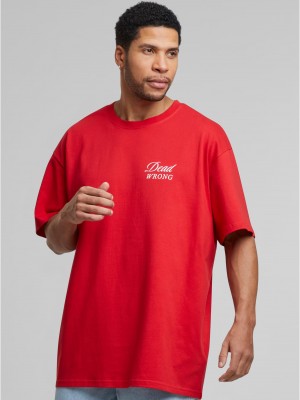 Тениска Dangerous Grounds Oversize Tee cityred XXL