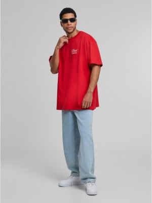 Тениска Dangerous Grounds Oversize Tee cityred XXL