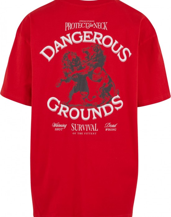 Тениска Dangerous Grounds Oversize Tee cityred XXL Тениска Dangerous Grounds Oversize Tee cityred XXL