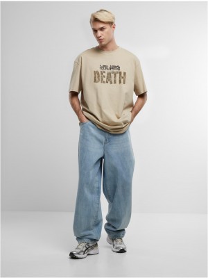 Тениска Life After Death Oversize Tee wet sand XXL