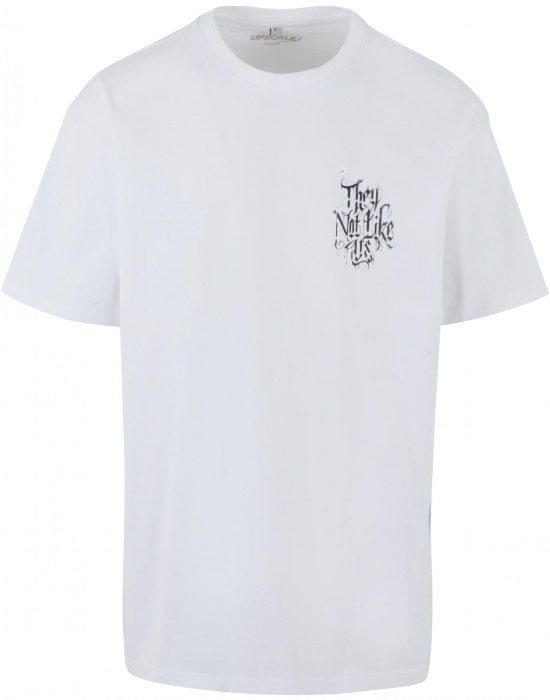 Тениска Not Like Us Oversize Tee white XXL Тениска Not Like Us Oversize Tee white XXL