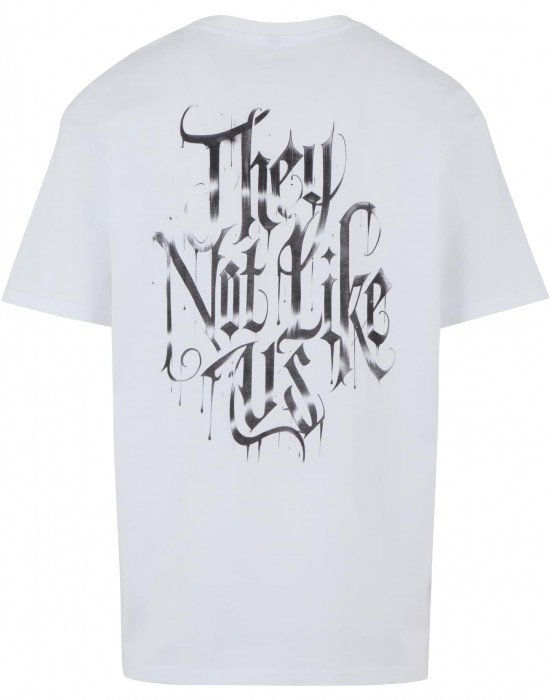 Тениска Not Like Us Oversize Tee white XXL Тениска Not Like Us Oversize Tee white XXL