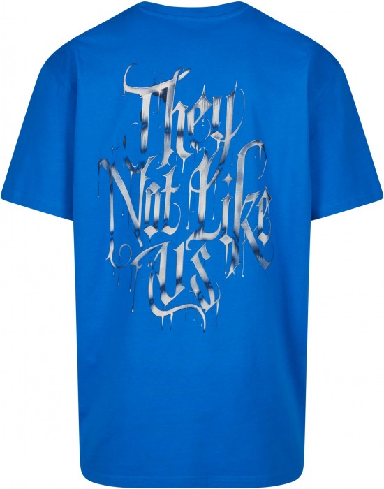 Тениска Not Like Us Oversize Tee cobaltblue XXL Тениска Not Like Us Oversize Tee cobaltblue XXL