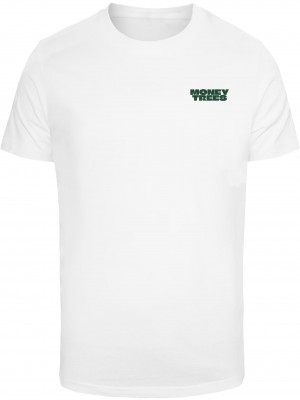 Тениска Money Trees Tee white XXL