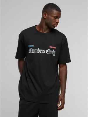 Тениска UC Members Only Heavy Oversize Tee  black XXL