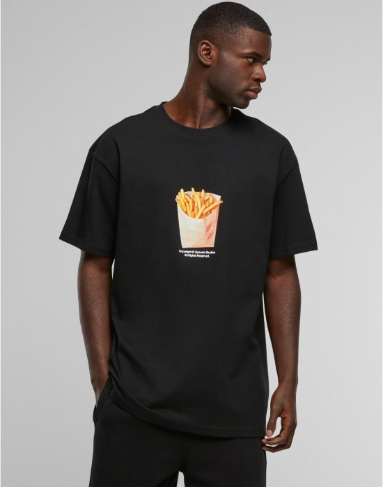 Тениска Small Fries Heavy Oversize Tee black XXL Тениска Small Fries Heavy Oversize Tee black XXL