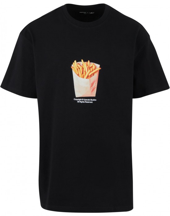 Тениска Small Fries Heavy Oversize Tee black XXL Тениска Small Fries Heavy Oversize Tee black XXL