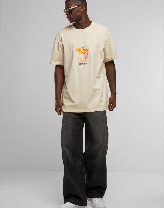 Тениска Small Fries Heavy Oversize Tee sand XXL Тениска Small Fries Heavy Oversize Tee sand XXL
