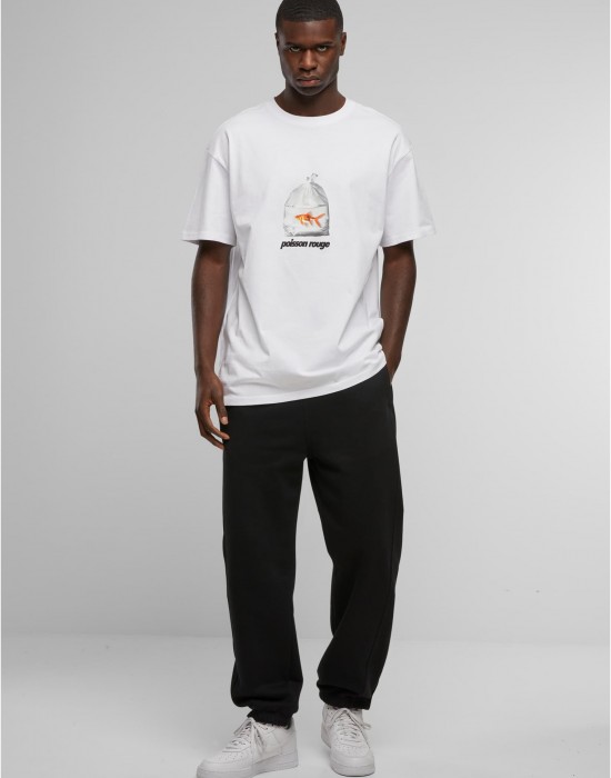 Тениска Poisson Rouge Heavy Oversize Tee white XXL Тениска Poisson Rouge Heavy Oversize Tee white XXL