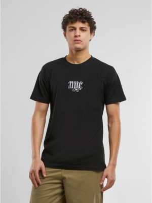Тениска NYC Old English Wording Patch Tee  black XXL