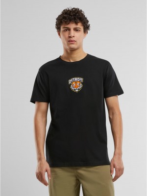 Тениска Detroit Tiger Head Patch Tee black XXL