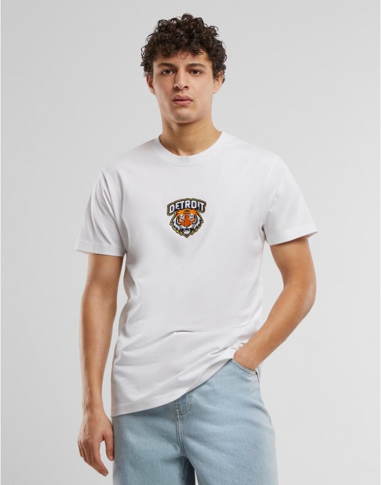 Тениска Detroit Tiger Head Patch Tee white XXL Тениска Detroit Tiger Head Patch Tee white XXL