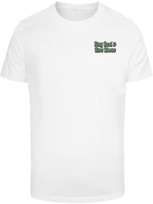 Тениска Stay Real & Rise Above Tee white XXL