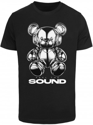 Тениска Feel The Sound Chrome Bear Tee black XXL
