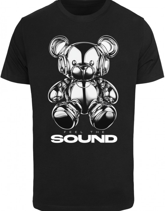 Тениска Feel The Sound Chrome Bear Tee black XXL Тениска Feel The Sound Chrome Bear Tee black XXL