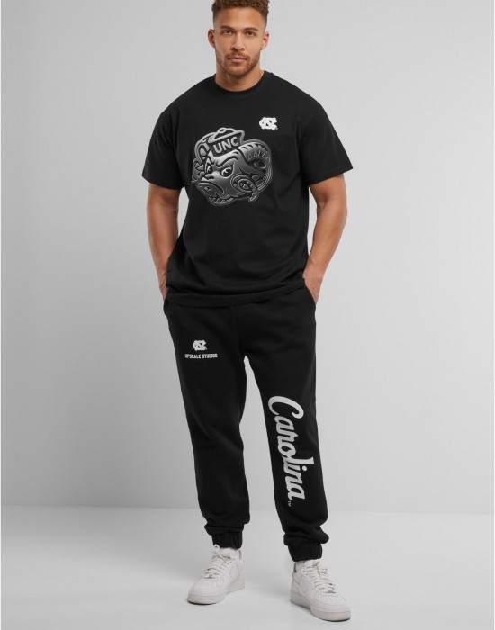 Тениска North Carolina Chrome Logo Oversize Tee black XXL Тениска North Carolina Chrome Logo Oversize Tee black XXL