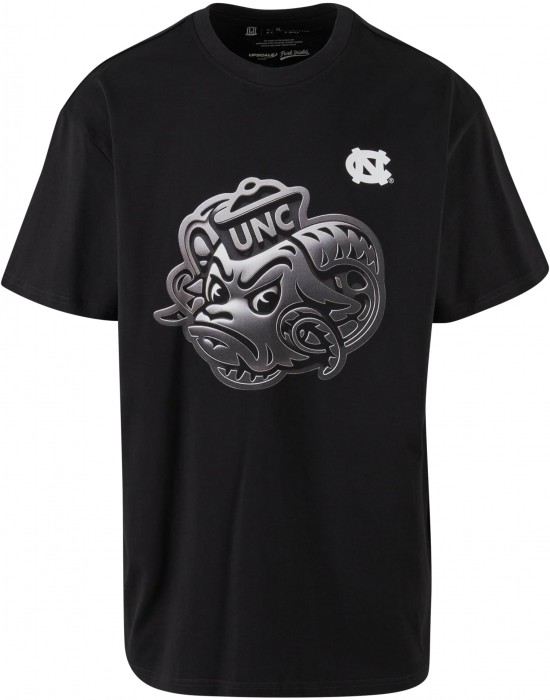 Тениска North Carolina Chrome Logo Oversize Tee black XXL Тениска North Carolina Chrome Logo Oversize Tee black XXL