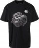 Тениска North Carolina Chrome Logo Oversize Tee black XXL Тениска North Carolina Chrome Logo Oversize Tee black XXL