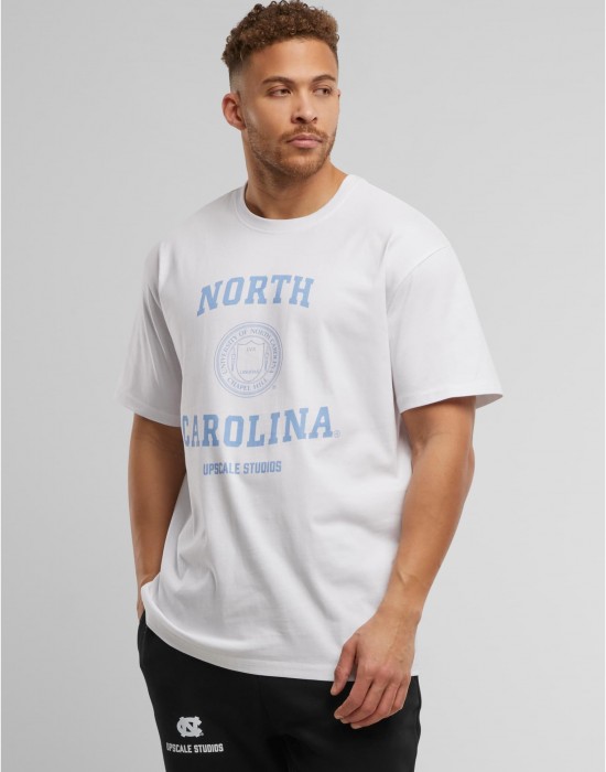 Тениска North Carolina Oversize Tee white XXL Тениска North Carolina Oversize Tee white XXL