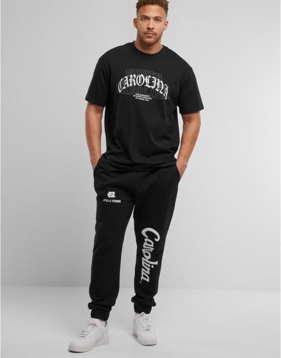 Тениска North Carolina Laces Logo Oversize Tee black XXL Тениска North Carolina Laces Logo Oversize Tee black XXL