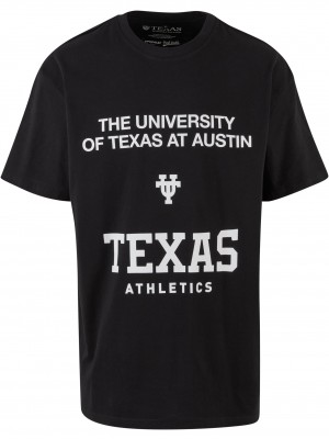 Тениска Texas Longhorns 25 Oversize Tee black XXL Тениска Texas Longhorns 25 Oversize Tee black XXL