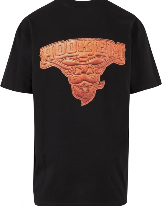 Тениска Texas Longhorns Leather Oversize Tee black XXL Тениска Texas Longhorns Leather Oversize Tee black XXL