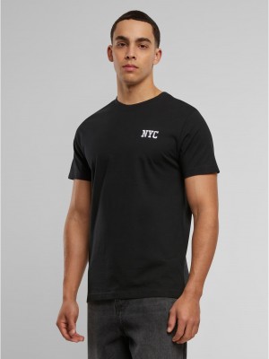 Тениска NYC EMB Tee black XXL Тениска NYC EMB Tee black XXL