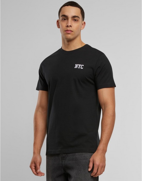 Тениска NYC EMB Tee black XXL Тениска NYC EMB Tee black XXL