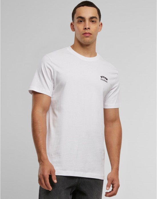 Тениска It's Ok EMB Tee white XXL Тениска It's Ok EMB Tee white XXL