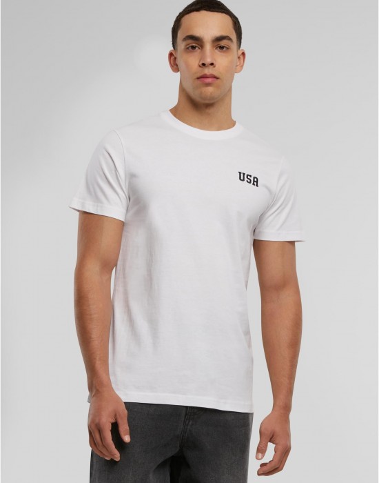 Тениска USA EMB Tee white XXL Тениска USA EMB Tee white XXL
