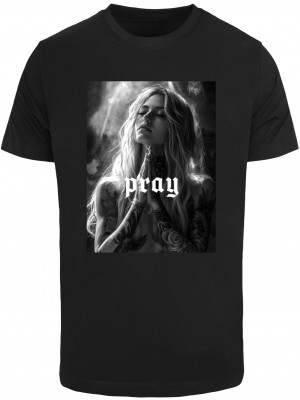 Тениска Praying Girl Tee black XXL Тениска Praying Girl Tee black XXL