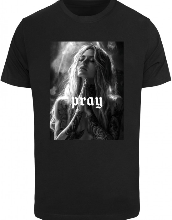 Тениска Praying Girl Tee black XXL Тениска Praying Girl Tee black XXL