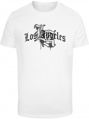 Тениска LA Wording Tee white XXL Тениска LA Wording Tee white XXL