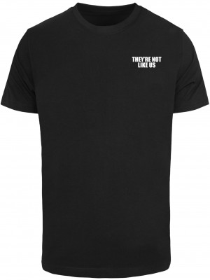 Тениска They're Not Like Us Tee black XXL Тениска They're Not Like Us Tee black XXL