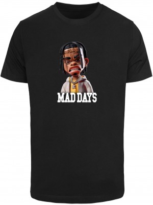 Тениска Mad Days Sketch Tee black XXL Тениска Mad Days Sketch Tee black XXL