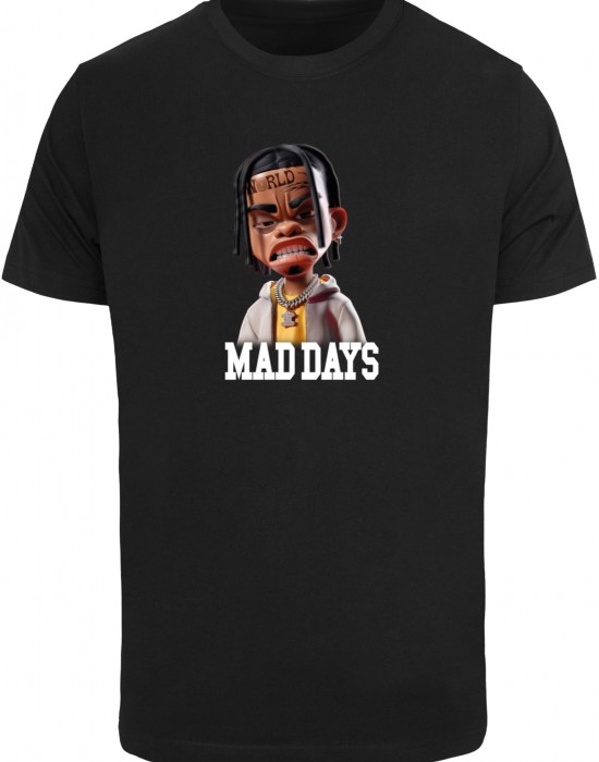 Тениска Mad Days Sketch Tee black XXL Тениска Mad Days Sketch Tee black XXL