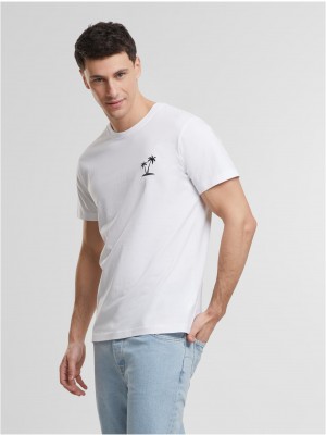 Тениска Palm Tree EMB Tee white XXL Тениска Palm Tree EMB Tee white XXL