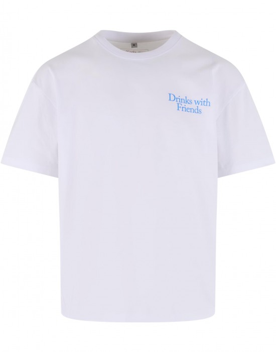 Тениска Choose Your Drink Oversize Tee white XXL Тениска Choose Your Drink Oversize Tee white XXL