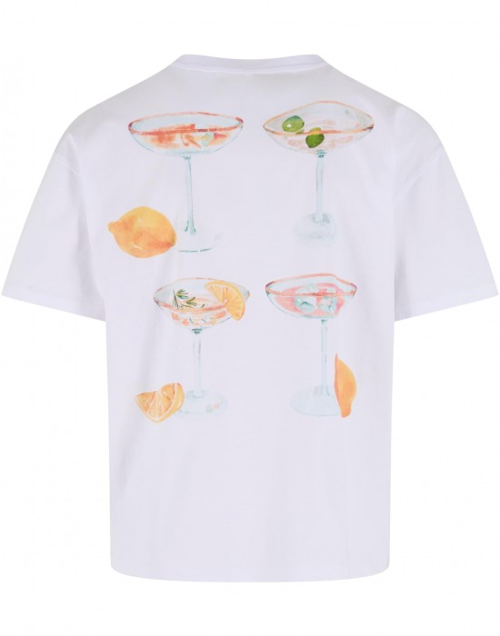 Тениска Choose Your Drink Oversize Tee white XXL Тениска Choose Your Drink Oversize Tee white XXL