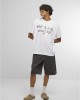 Тениска It All Works Out Wording Oversize Tee white XXL Тениска It All Works Out Wording Oversize Tee white XXL