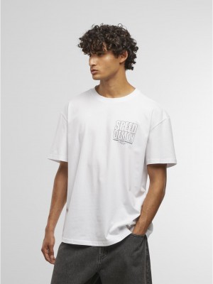 Тениска Speed Demon Oversize Tee white XXS Тениска Speed Demon Oversize Tee white XXS