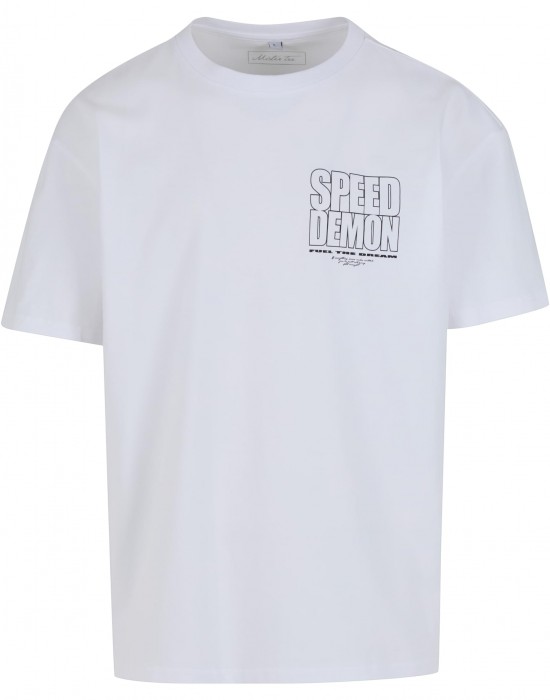 Тениска Speed Demon Oversize Tee white XXS Тениска Speed Demon Oversize Tee white XXS