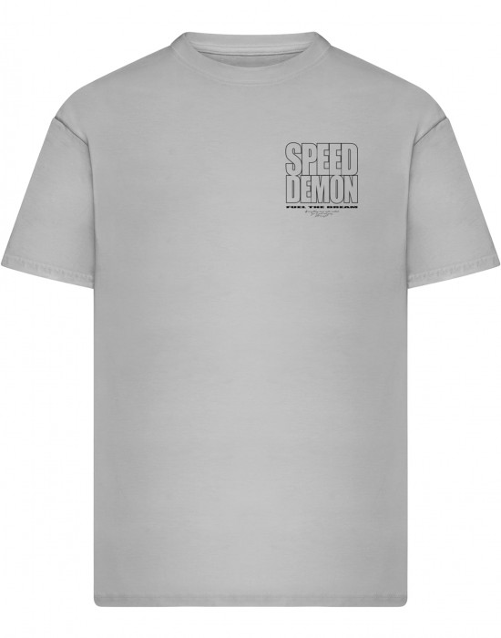Тениска Speed Demon Oversize Tee lightasphalt XXL Тениска Speed Demon Oversize Tee lightasphalt XXL