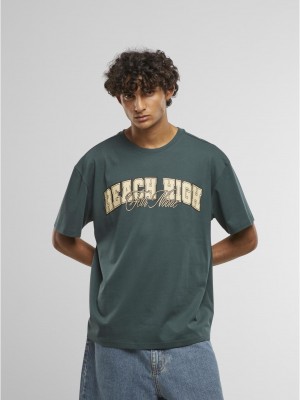 Тениска Reach High Fear None Oversize Tee bottlegreen XXL Тениска Reach High Fear None Oversize Tee bottlegreen XXL