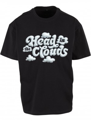 Тениска Head In The Clouds Oversize Tee black XXL Тениска Head In The Clouds Oversize Tee black XXL