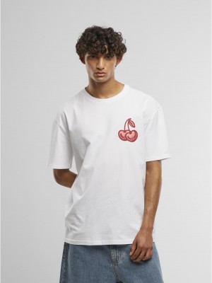 Тениска Cherry Good Oversize Tee white XXS Тениска Cherry Good Oversize Tee white XXS