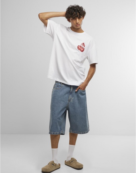 Тениска Cherry Good Oversize Tee white XXS