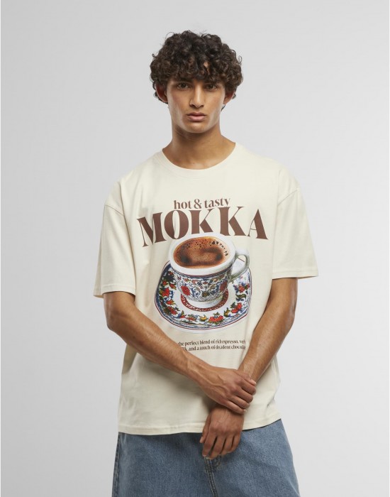 Тениска Tasty Mokka Oversize Tee whitesand XXL Тениска Tasty Mokka Oversize Tee whitesand XXL